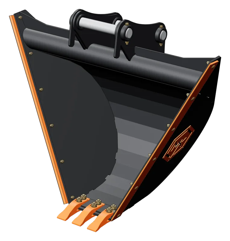 Concha trapezoidal para escavadeira MK Engenharia