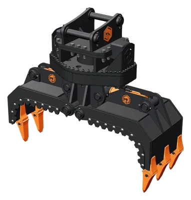 Garra rotativa