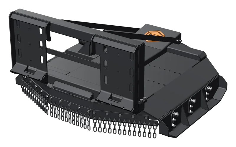 Roçadeira para mini carregadeira MK Engenharia