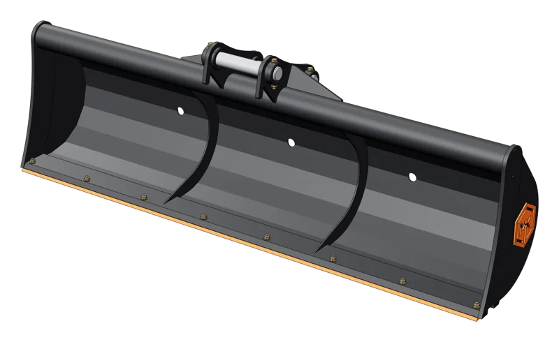 Concha de limpeza para mini escavadeira MK Engenharia