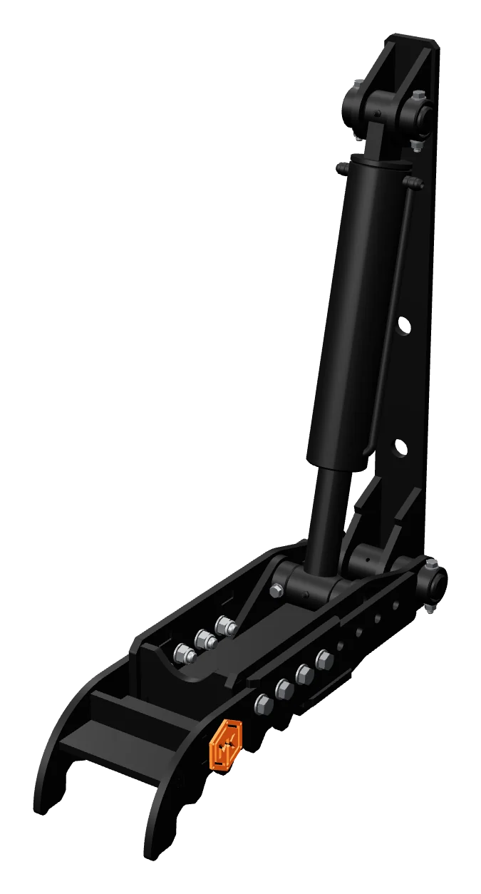 Polegar universal para escavadeira e mini escavadeira MK Engenharia